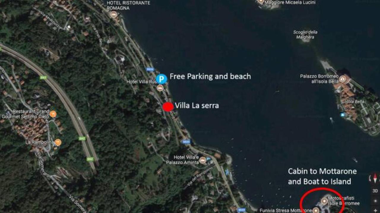 Villa La Serra Baveno Exteriör bild